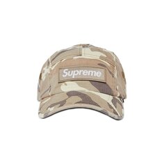 Кепка Верховного военного лагеря Каменный камуфляж Supreme