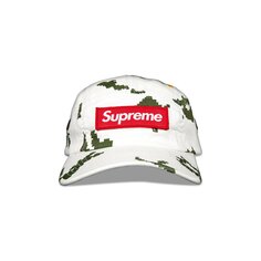 Кепка Высшего Военного Лагеря Белый Русский Камуфляж Supreme