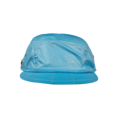 Нейлоновая кепка Supreme x Lacoste со светоотражающей сеткой, синяя