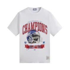 Kith For The NFL: винтажная футболка Giants Superbowl, цвет белый