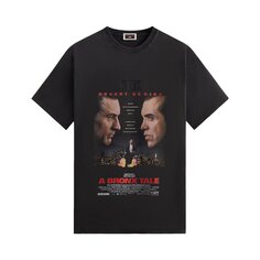 Винтажная футболка Kith For A Bronx Tale с американским плакатом, черная