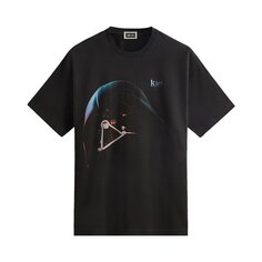 Винтажная футболка Черный со шлемом Дарта Вейдера Kith x Star Wars