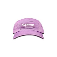 Твиловая кепка Supreme из ткани чинос, светло-фиолетовый