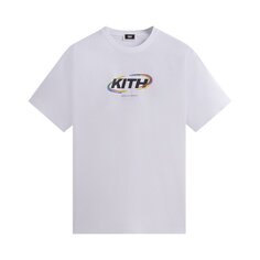 Винтажная футболка Kith Spiral, Белая