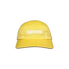 Твиловая кепка Supreme из твила Светло-желтый