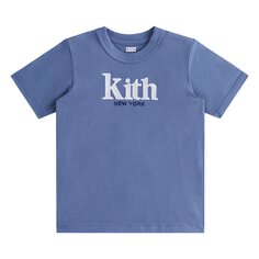 Классическая футболка Kith Kids Mott, Берингово море