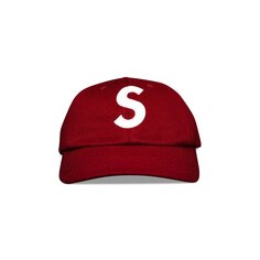 Сумка Supreme Wool S с логотипом, 6 панелей, красная