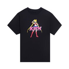 Футболка Kith x Sailor Moon Mott, черная