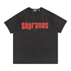 Винтажная футболка Kith x The Sopranos (эксклюзивно в магазине), черная