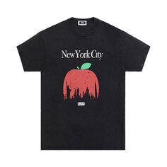 Винтажная футболка Kith Big Apple, цвет Черный