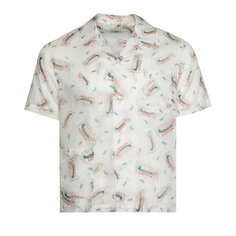 Рубашка с короткими рукавами Bode Wiggley, цвет Белый/Разноцветный