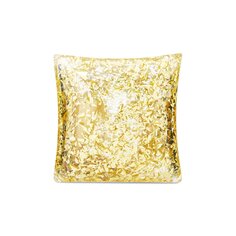 Клатч металлик Bottega Veneta Borsa Plexi, цвет золото