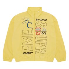 Спортивная куртка Supreme x Bernadette Corporation, бледно-желтый