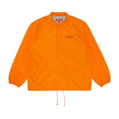 Куртка Supreme NYC Coaches оранжевого цвета