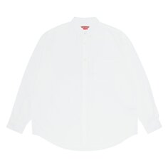 Оксфордская рубашка свободного кроя Supreme, цвет Белый