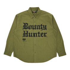 Рубашка Ripstop Supreme x Bounty Hunter, цвет Оливковый