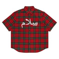 Фланелевая рубашка с короткими рукавами Supreme x UNDERCOVER, Красная клетка