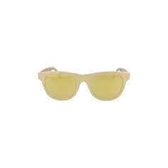 Солнцезащитные очки Bottega Veneta в круглой оправе, золотистые