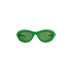 Солнцезащитные очки кошачий глаз Bottega Veneta, зеленые