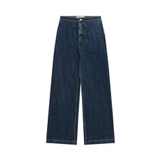 Джинсы Loewe с высокой талией, Raw Denim