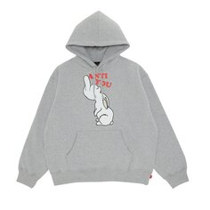 Толстовка с капюшоном Supreme x UNDERCOVER Anti You, Heather Grey