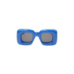 Солнцезащитные очки Loewe Square, Shiny Blue/Smoke