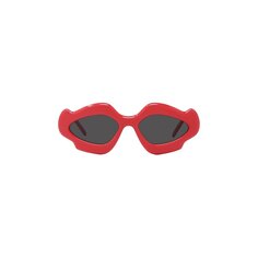 Солнцезащитные очки Ibiza Flame от Loewe Paula, цвет блестящий красный/дымчатый