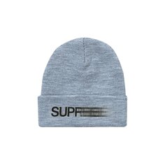 Шапка-бини Supreme Motion с логотипом Heather Grey