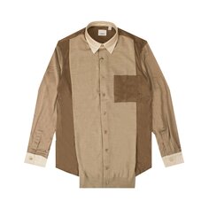 Рубашка с воротником Burberry, цвет Тан/коричневый