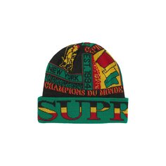 Шапка-шапка Supreme, цвет Зеленый