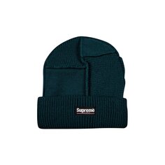 Шапка-бини Supreme со вставками, цвет Work Teal