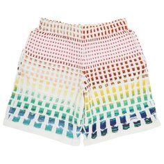 Трикотажные шорты Supreme Gradient Grid, цвет Натуральный