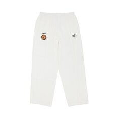 Спортивные брюки из хлопка с рипстопом Supreme x Umbro, цвет Белый