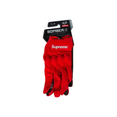 Перчатки Supreme x Fox Racing Bomber Lt, красные