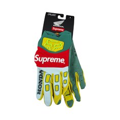 Перчатки Supreme x Honda Fox Racing, цвет Мосс