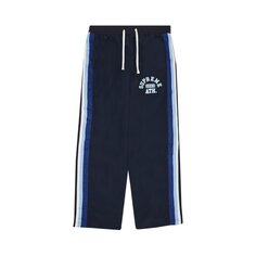 Спортивные брюки Supreme с аппликацией, темно-синие
