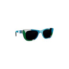Солнцезащитные очки Cat из коллекции Supreme x Emilio Pucci, синие