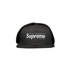 Сумка-ушанка Supreme x New Era с логотипом Черный