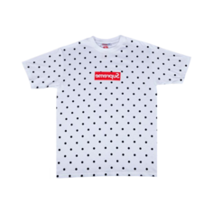 Футболка с логотипом Supreme x Comme des Garçons SHIRT, цвет Белый