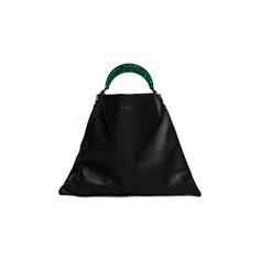 Сумка Marni Venice Hobo среднего размера, черная