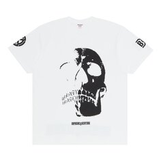 Футболка Supreme x Bounty Hunter Skulls, Белая