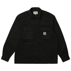 Рубашка Master с длинными рукавами Carhartt WIP x Palace, Washed Black