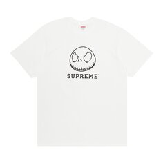 Футболка Supreme Skeleton Белая