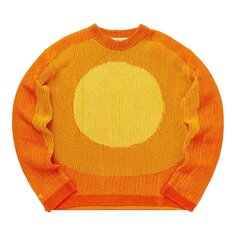 Свитер Marni с круглым вырезом Светло-оранжевый