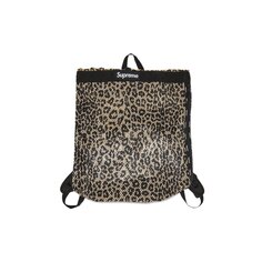 Рюкзак Supreme из сетки Леопард
