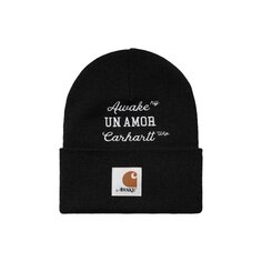 Шапка-бини Carhartt WIP x Awake NY Un Amor, цвет Черный/Белый