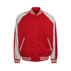 Спортивная куртка Mastermind World с плечевой линией, цвет Красный/Серый