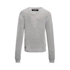 MISBHV Термореактивный вязаный свитер, цвет Серый