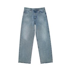 Брюки с 5 карманами MM6 Maison Margiela, цвет Светлый индиго