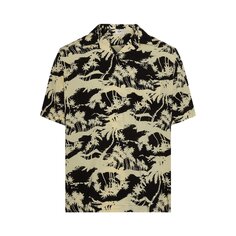 Гавайская рубашка CELINE Черный/Пайль